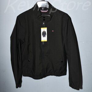 Tommy Hilfiger Men's Bomber‎ Jacket-Black - S